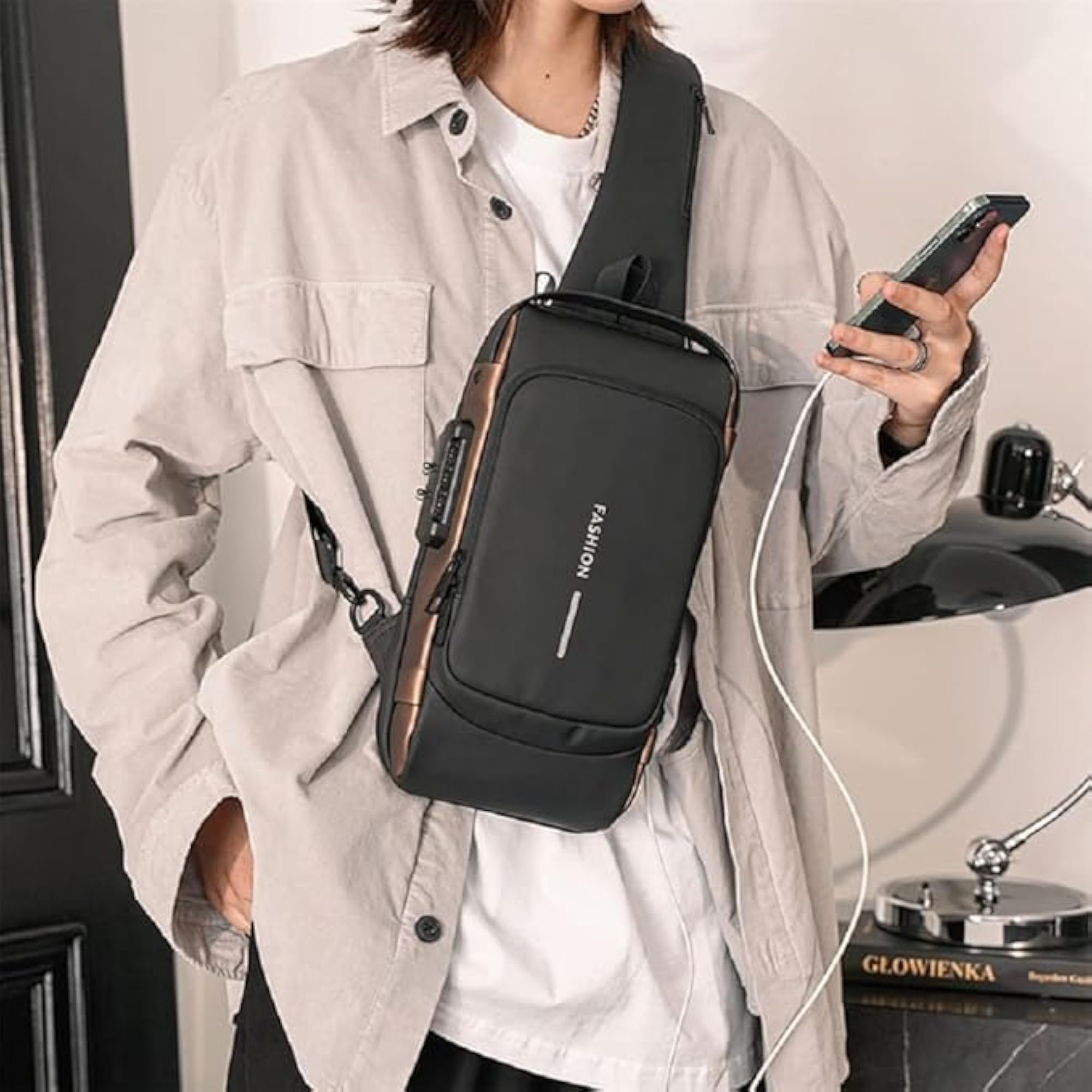 Waterproof Sling Cross Bag for Men & Women